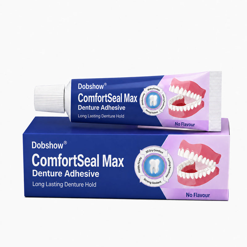 🦷Dobshow® ComfortSeal Max Denture Adhesive