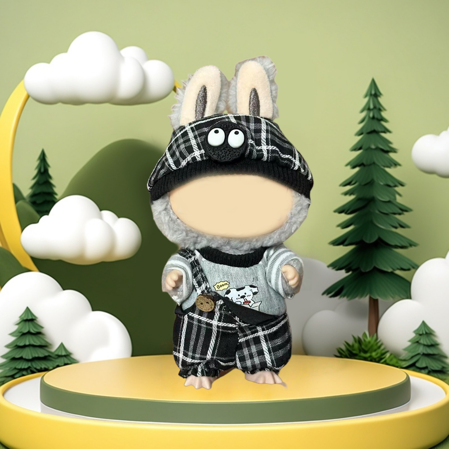 💥💥SUPER DISCOUNT❤️‍🔥❤️‍🔥  MCOIKY®  Vinyl Face Plush Doll Clothes & Accessories