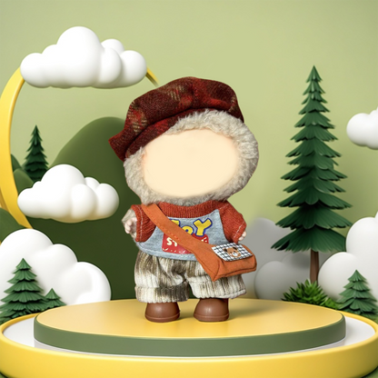 💥💥SUPER DISCOUNT❤️‍🔥❤️‍🔥  MCOIKY®  Vinyl Face Plush Doll Clothes & Accessories