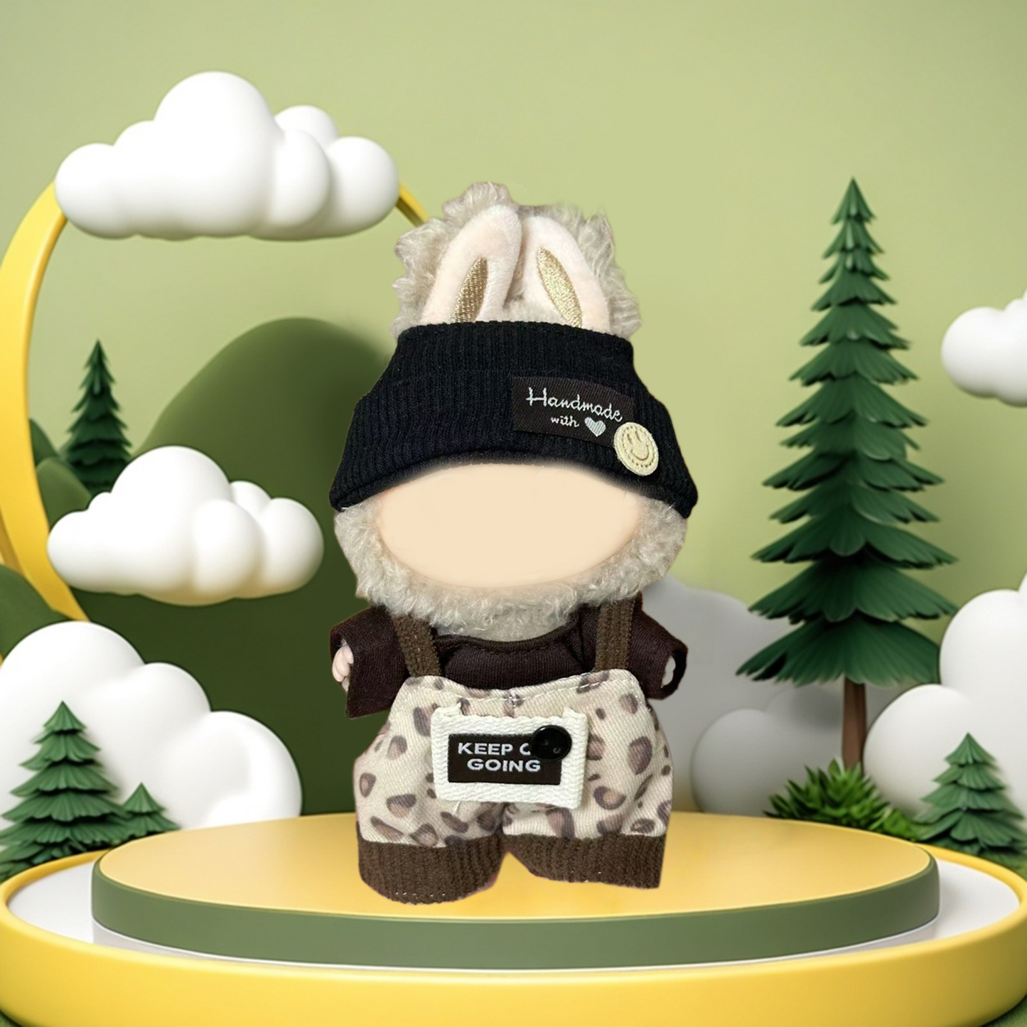 💥💥SUPER DISCOUNT❤️‍🔥❤️‍🔥  MCOIKY®  Vinyl Face Plush Doll Clothes & Accessories