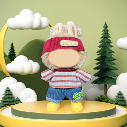 💥💥SUPER DISCOUNT❤️‍🔥❤️‍🔥  MCOIKY®  Vinyl Face Plush Doll Clothes & Accessories