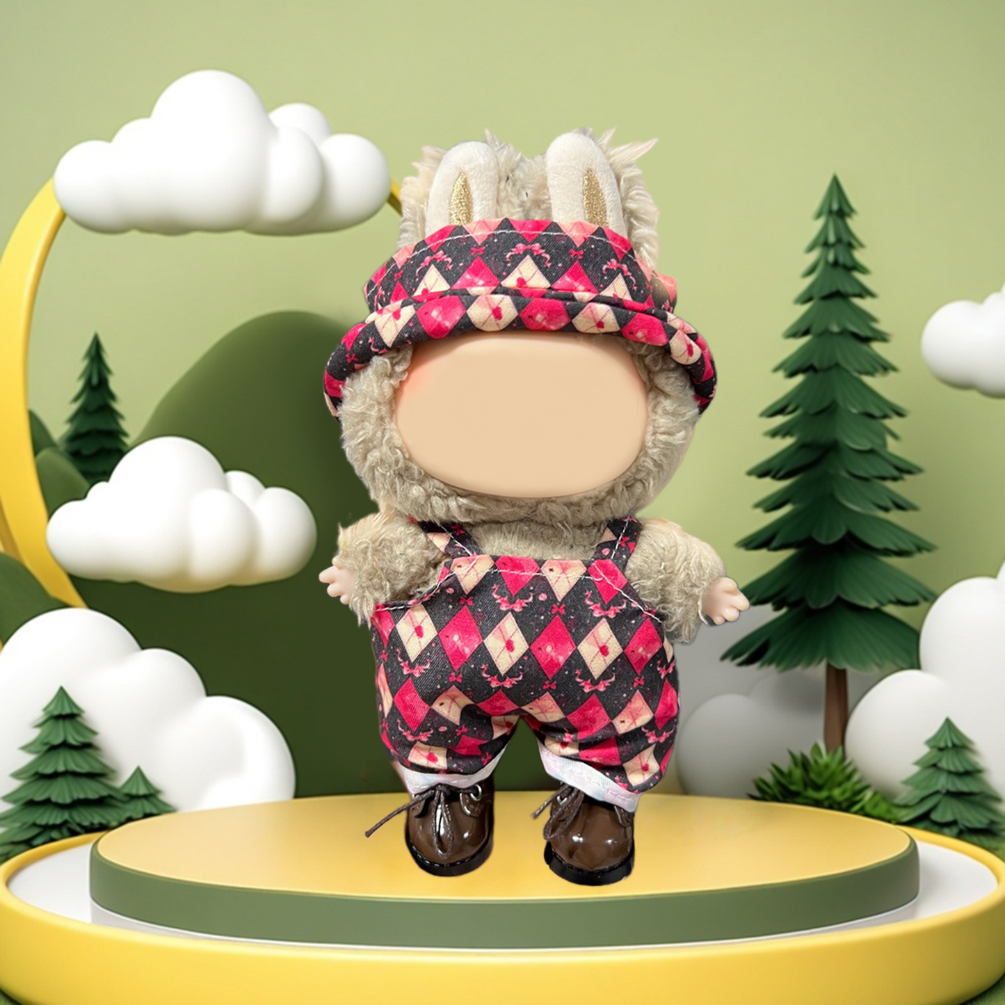 💥💥SUPER DISCOUNT❤️‍🔥❤️‍🔥  MCOIKY®  Vinyl Face Plush Doll Clothes & Accessories