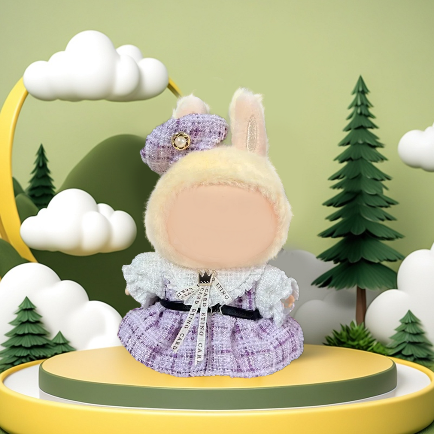 💥💥SUPER DISCOUNT❤️‍🔥❤️‍🔥  MCOIKY®  Vinyl Face Plush Doll Clothes & Accessories