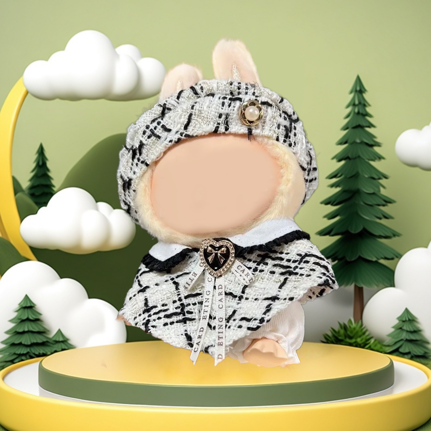 💥💥SUPER DISCOUNT❤️‍🔥❤️‍🔥  MCOIKY®  Vinyl Face Plush Doll Clothes & Accessories