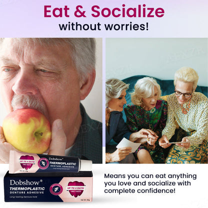 🦷Dobshow® Thermoplastic Denture Adhesive