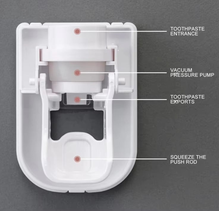 MCOIKY® Automatic toothpaste squeezer wall-mounted punch-free
